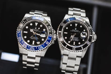 gmt vs submariner thickness.